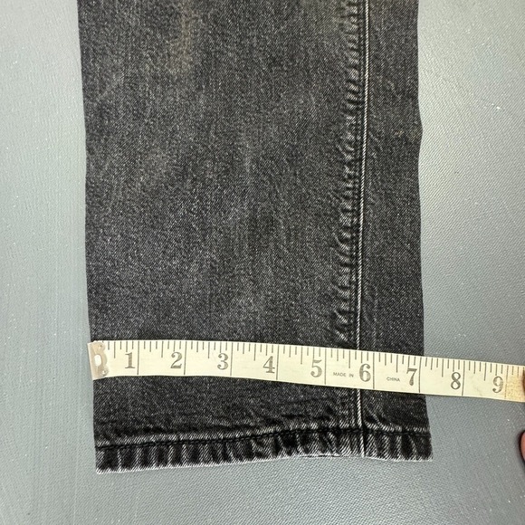 Eunina Jeans Women's 15/32 Juniors Black Denim Distressed Stretch Skinny Casual - Picture 13 of 15